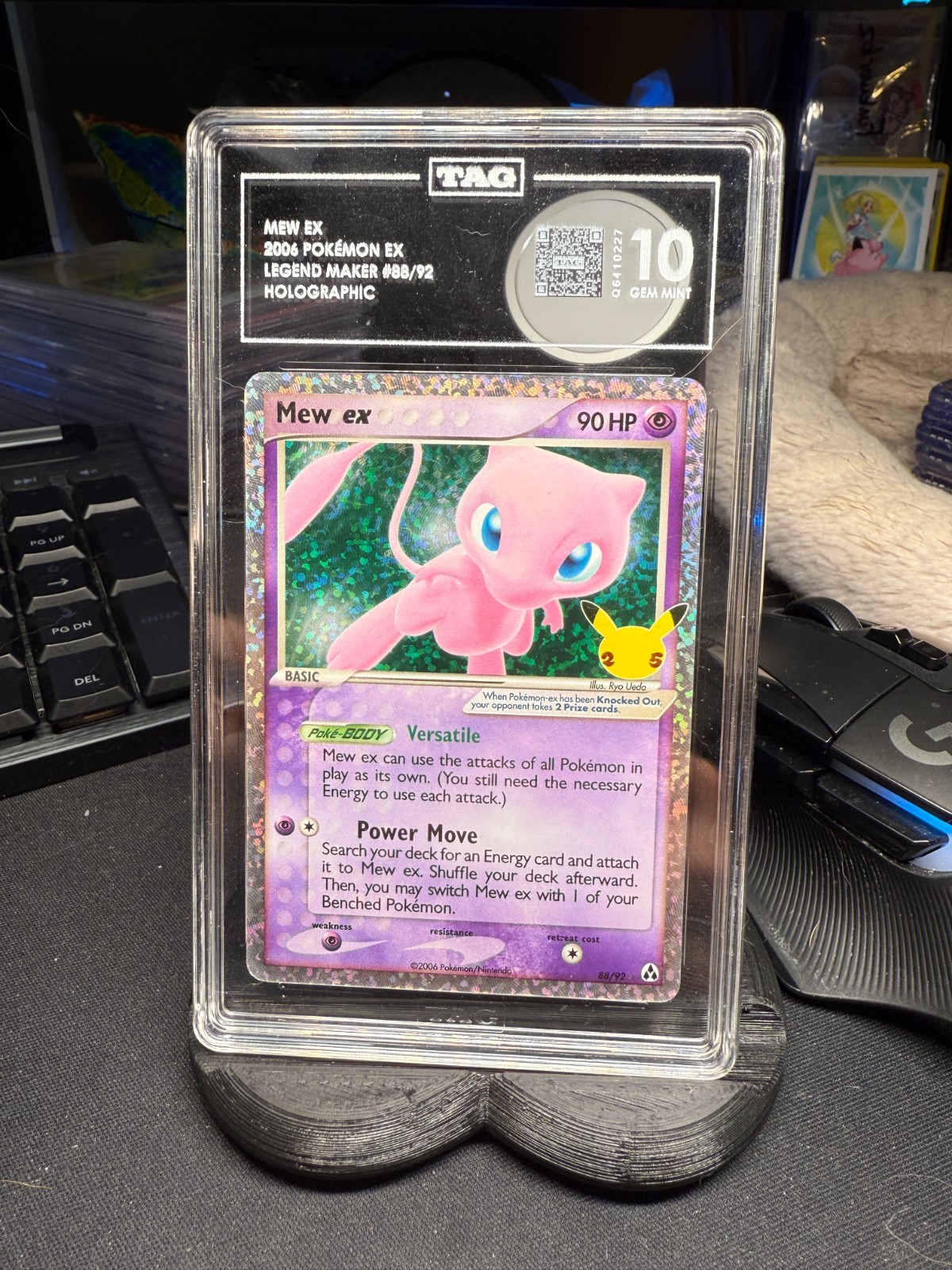 [TAG 10 ERROR] 2021 Mew Ex Generations Classic Collection 88/192 Pokemon Card