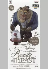 Figure Beast & Rose Special ver. "Beauty and the Beast" Disney Characters MEGA
