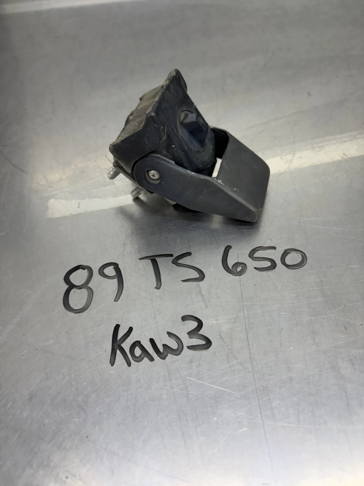 89 90 91 92 Kawasaki TS 650 PWC OEM Engine Bay Hood Seat Latch Clip Hold Mount