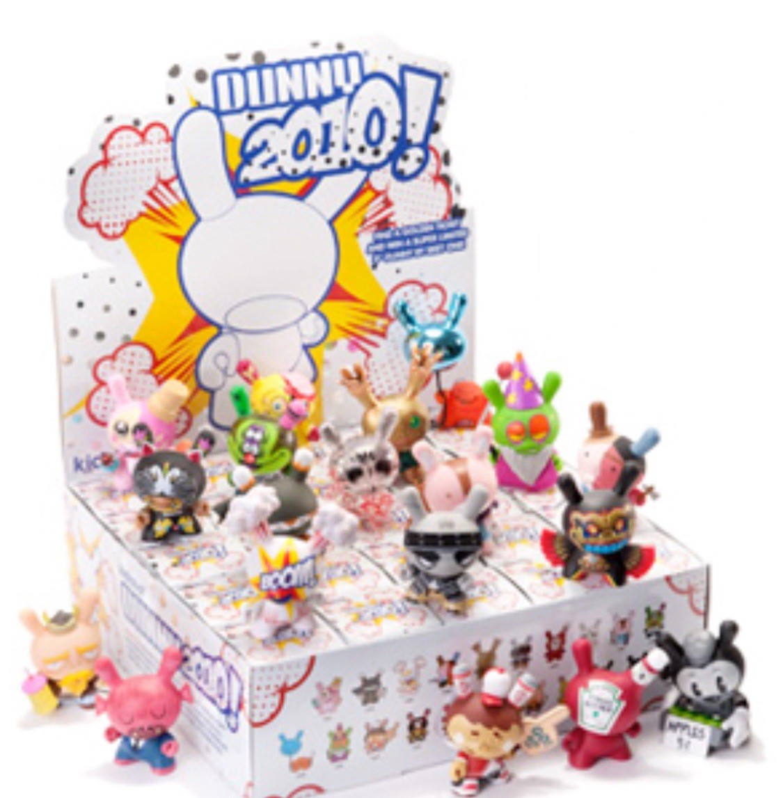 【匿名配送】 kidrobot DUNNY まとめ売り Kidrobot Dunny Series 2010 Set Vinyl Art + 3 Rare Chase Exclusive