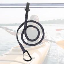 Kayak Paddle Leash Stretchable Strap 3-7 Feet
