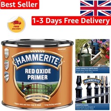 250ml Red Oxide Metal Primer - Ultimate Rust Protection for Garden & Radiator