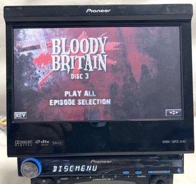 Pioneere AVH-P5900DVD AM/FM/DVD/AV Receiver motorisiert ausklappbar 7,0'' Touchscreen