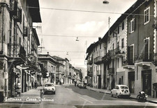 eb276 cartolina gattinara corso valsesia provincia di vercelli