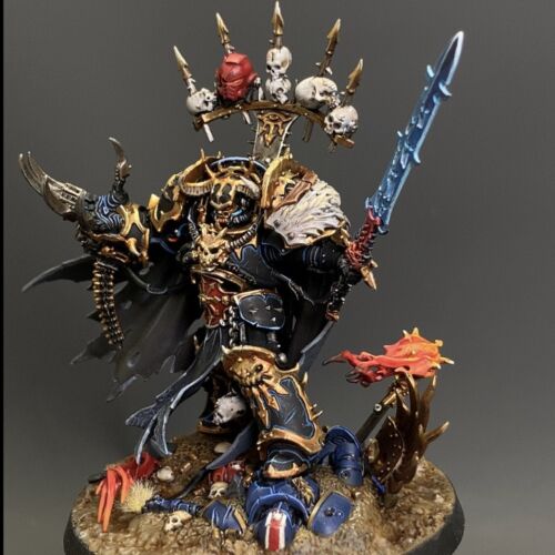 Warhammer 40K army Chaos Space Marines Abaddon The Despoiler Pro Painted Presale - Bild 2 von 3