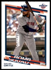 2022 Topps Opening Day Bomb Squad David Ortiz Boston Red Sox #BS-22 Insert