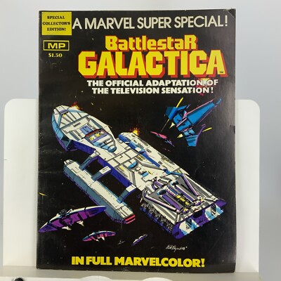 Marvel Super Special # 8 Battlestar Galactica 1978 Giant Oversized | eBay