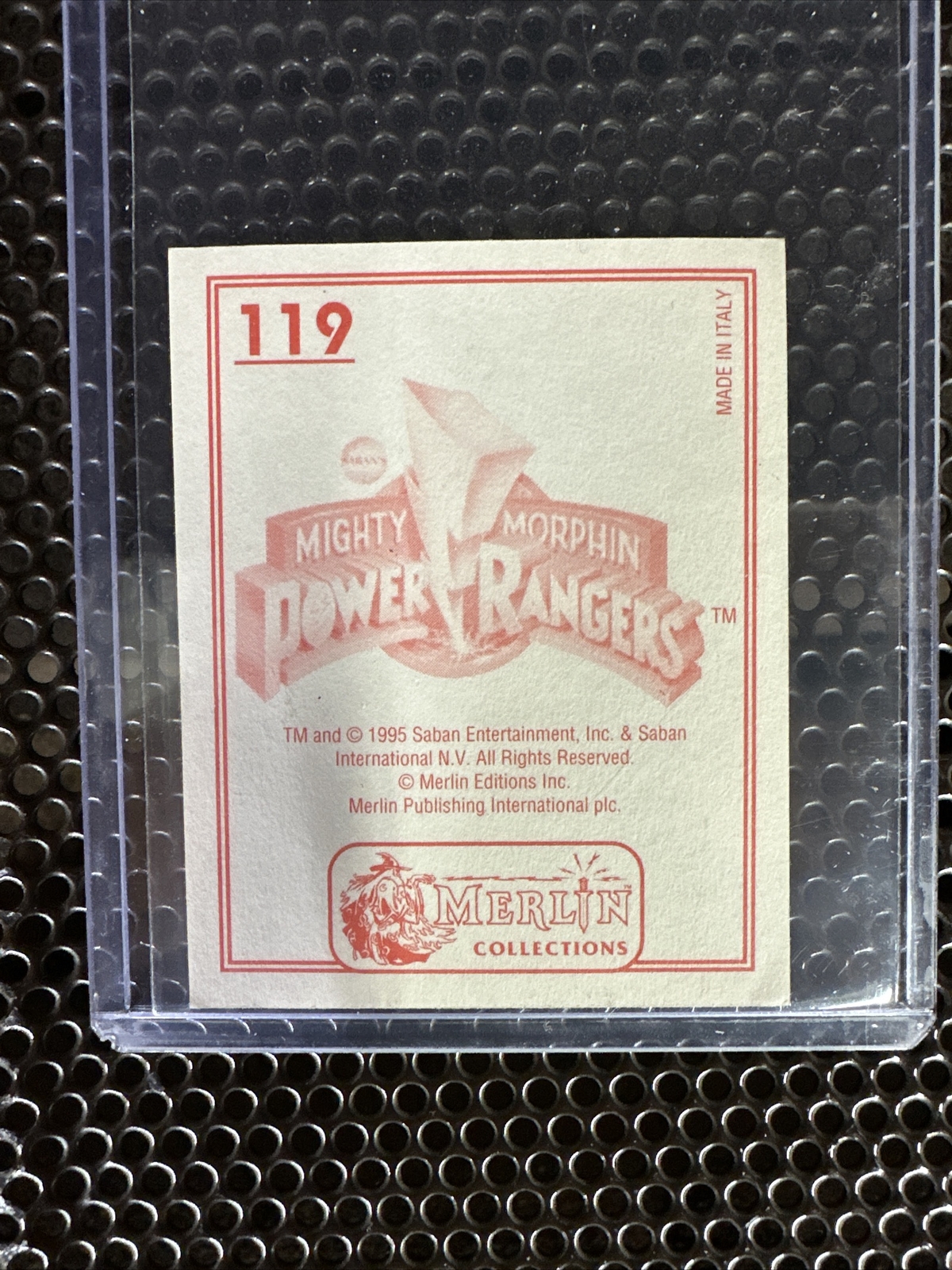 The White Ranger Mighty Morphin Power Rangers 119 Merlin Collections