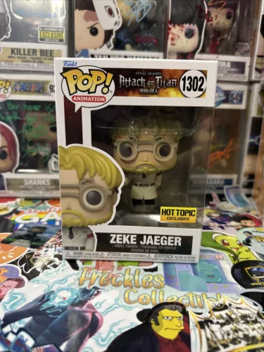 Funko Pop Zeke Jaeger Attack On Titan New In Original Package NIB