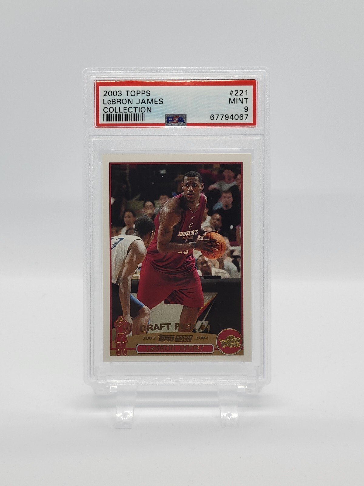 2003 Topps Collection LEBRON JAMES RC Rookie PSA 9 Mint 🔥🔥