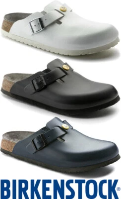 Birkenstock ESD Sandale Boston Chaussons - Photo 1/4