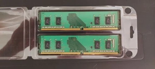 SK hynix 4GB RAM (2x2 GB) 1Rx16 PC4-2400T DDR4 DIMM HMA425U6AFR6N-UH Sys Pull - Image 3 of 3