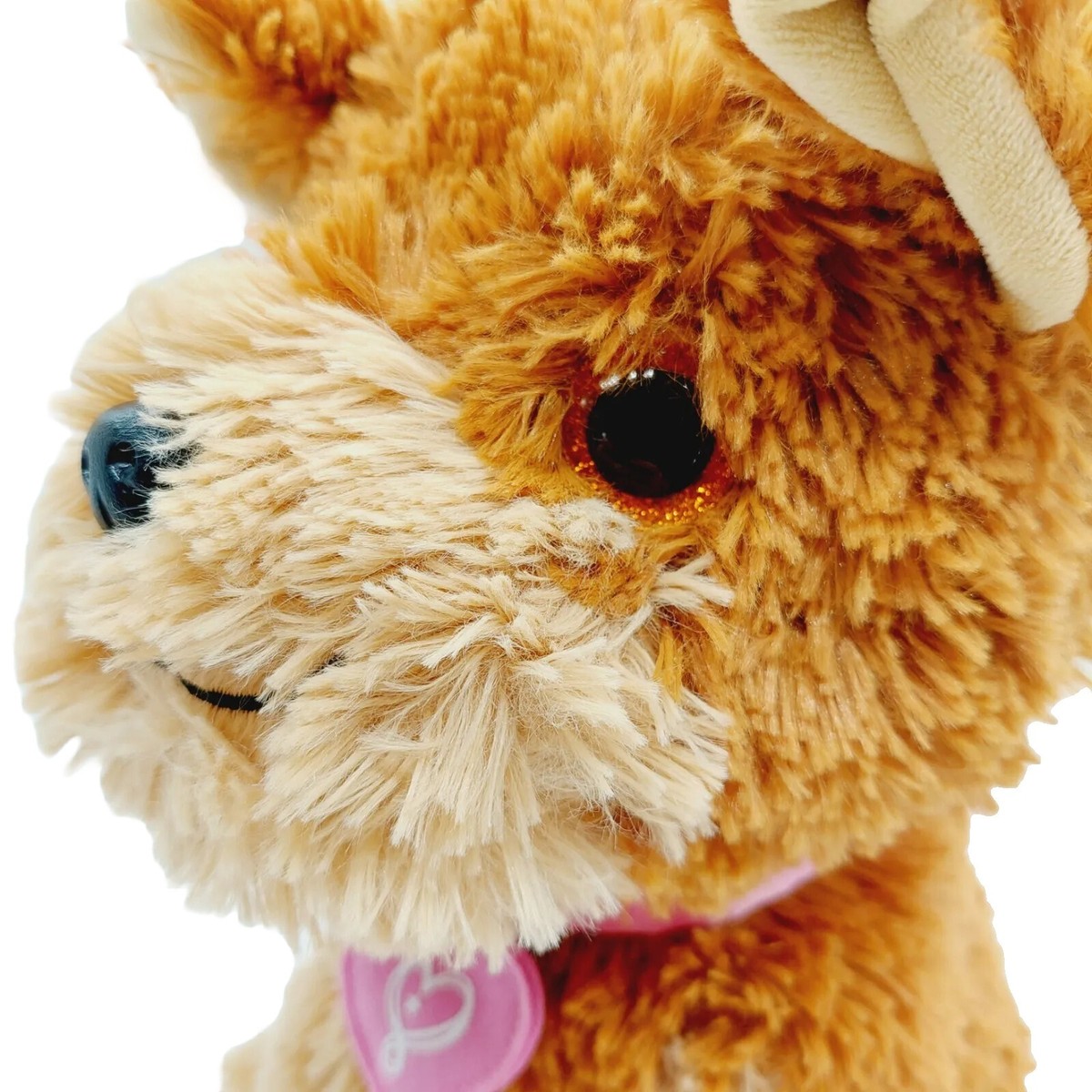 Large Jojo Siwa Plush Soft Pet Dog Stuffed Animal Pink Big Sparkle