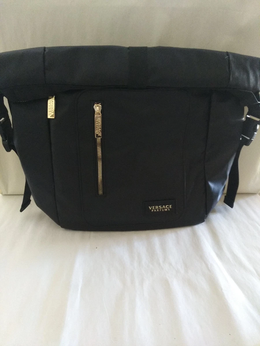 Versace Parfums Rider Backpack Travel Bag eBay