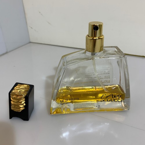 Boccetta di profumo Vintage l'arte di Gucci Eau de Toilette Usato Spray - Imagen 3 de 6