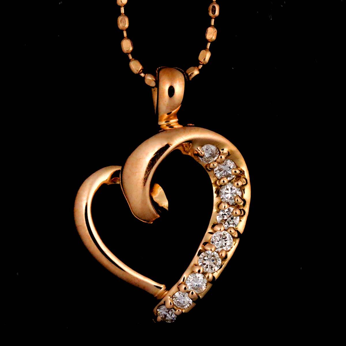 VENDOME Aoyama Diamond Necklace 18K Pink Gold 750 90250321 VENDOME Aoyama Diamond Necklace 18K Pink Gold 750 90250321