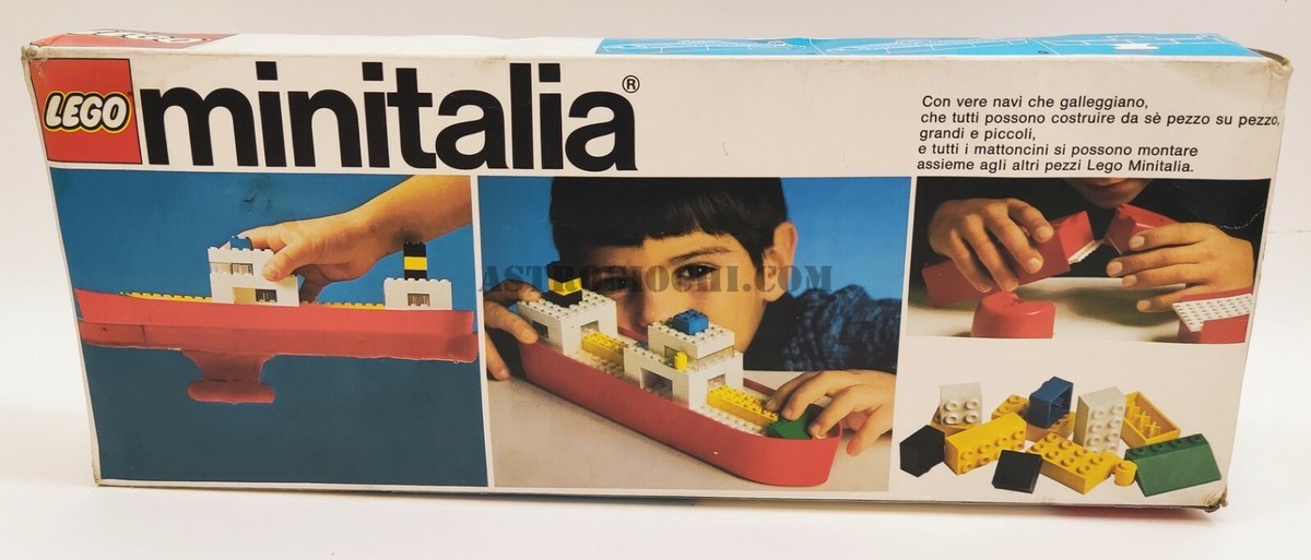 LEGO 32 MINITALIA LARGE SHIP SET VINTAGE 1973 NEW IN BOX NEVER