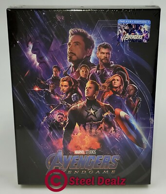 AVENGERS ENDGAME [2D + 3D] Blu-ray STEELBOOK [FILMARENA] XL FULLSLIP 