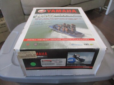 NOS Yamaha OEM CHAR/BLK 2012-2013 FX SHO & FX WAVE RUNNER COVER MWV-CVRFX-CH-12