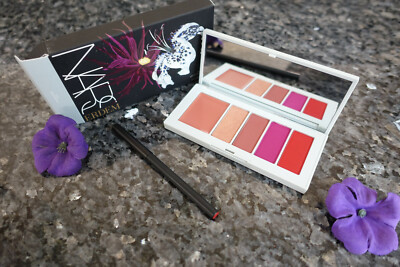 NARS Erdem poison rose lip powder palette & lip liner new in box full size 
