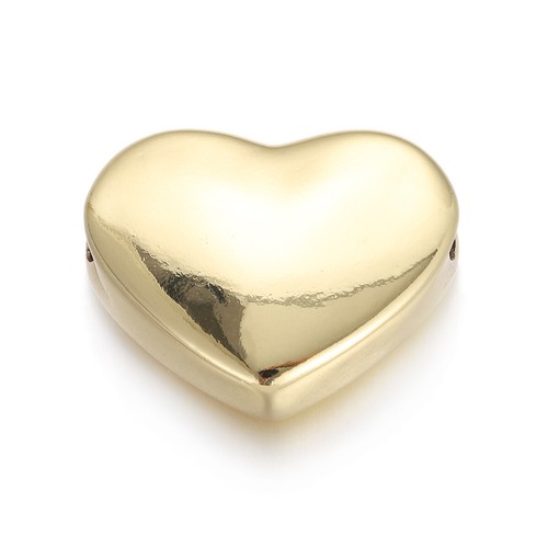 Gold Silver CZ Heart Charm Love Pendant Jewelry Making For Necklace Bracelet DIY - Picture 8 of 49