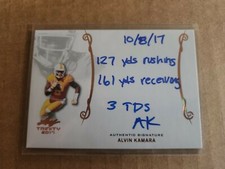 2017 Leaf Trinity Football Cards 17