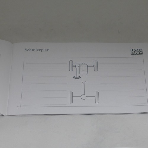 Liqui Moly Universal Serviceheft | Wartungsheft Für Auto & Motorrad | 47 Seiten Mit Aufklebern