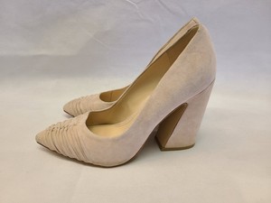 nine west block heel pumps