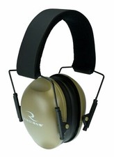 Radians LS0840CS Low Profile Ear Muff with Revised Ergonomic Ear Cups Tan