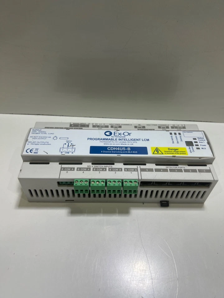 EX-OR CDH4U5-B Programmable Intelligent LCM 4 ch swiching with MLS BUS - Image 4 of 4