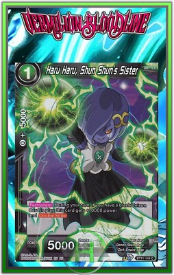 Haru Haru, Shun Shun's Sister - BT11-144 C FOIL - RE - 2nd ED - EN - NM/M