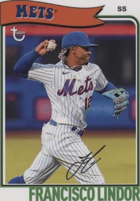 2023 Topps Brooklyn Collection - Francisco Lindor #37 - 1 of 1