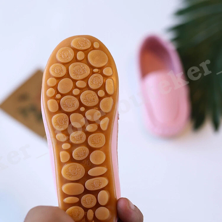 Zapatos de vestir mocasín antideslizantes de cuero para niños y niñas Foto 2 de 4