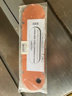 PM-1 Zero Clearance Table Saw Insert for Powermatic Model 66