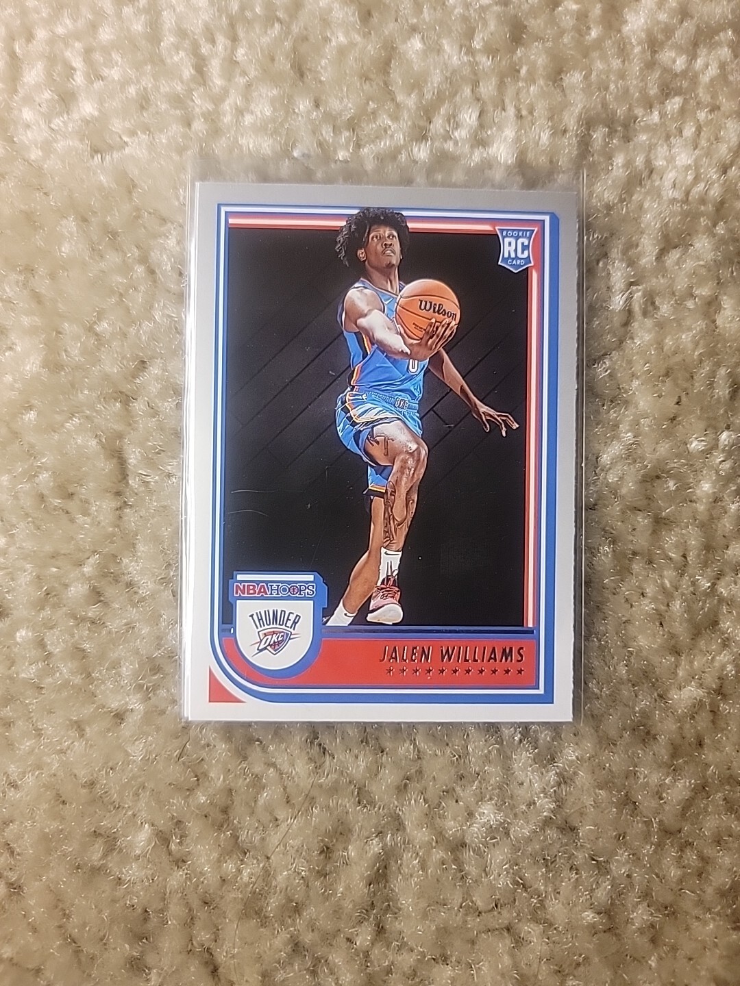 Jalen Williams 2022-23 Panini NBA Hoops RC #242 Thunder