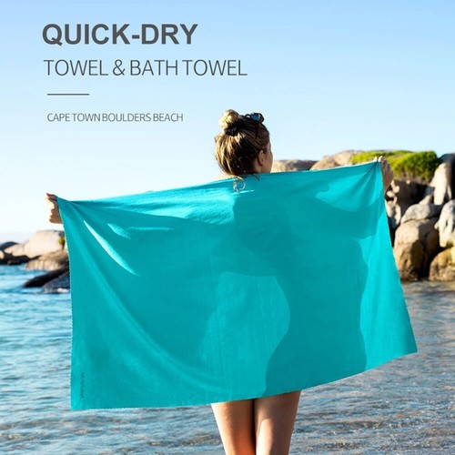 Quick Drying Absorbent Bath Towel for Travel Beach Yoga Gym Hiking Swimming Gift - Picture 18 of 28