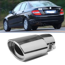 For Mercedes Benz A-Class Chrome Car Exhaust Tip Pipe Muffler Stainless Steel