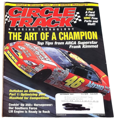 2001 November, Circle Track & Racing Technology Magazine, Art Of A ...