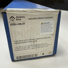Adams Rite 8600MLRM36-32DMEC Narrow Stile Concealed Vertical Rod Exit Device 36”