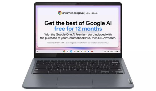 Lenovo IdeaPad Slim 3 Chromebook Plus | 14 Inch Full HD Laptop | Intel Core i...