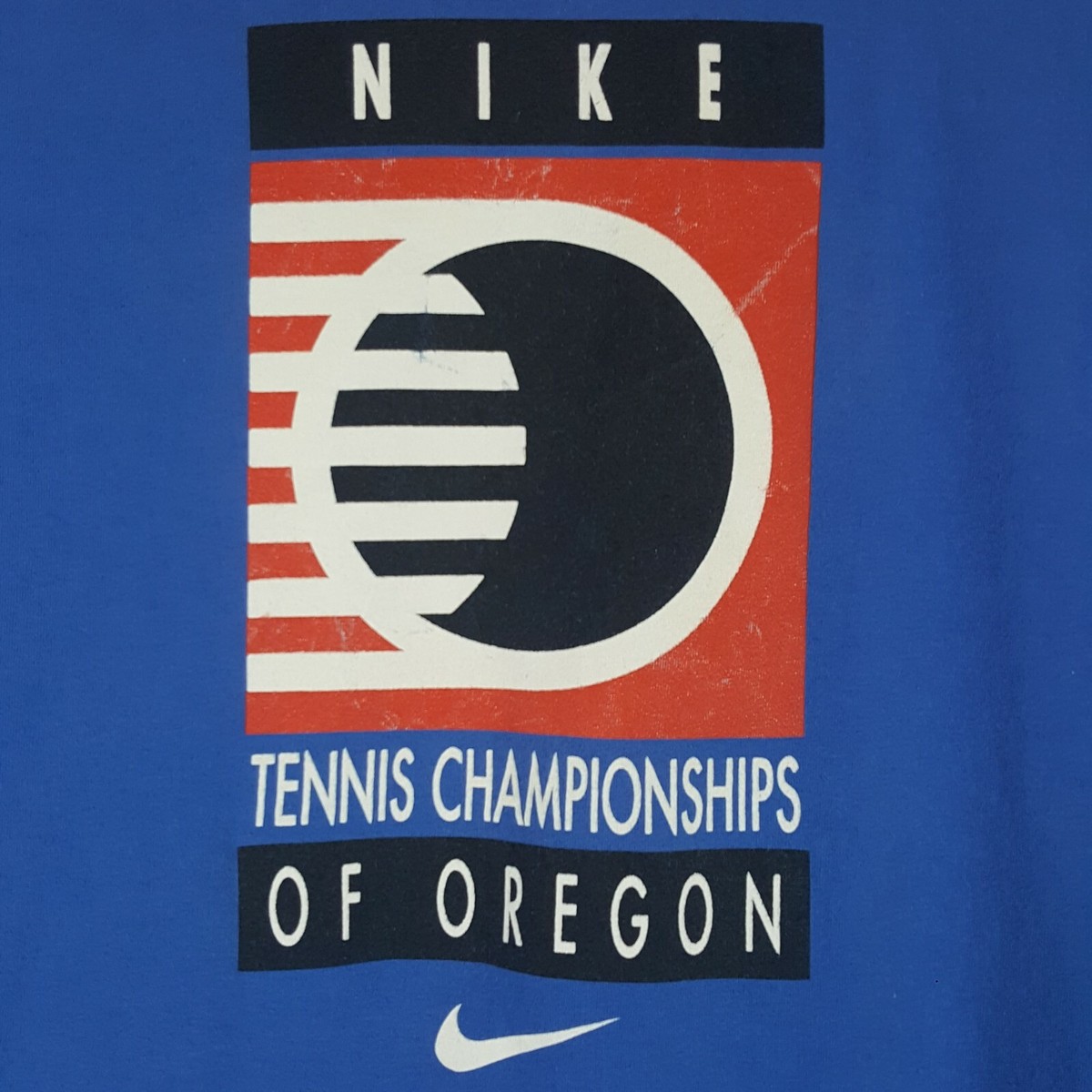 Vtg 90s Nike Play T-Shirt XL Tennis Championships Oregon