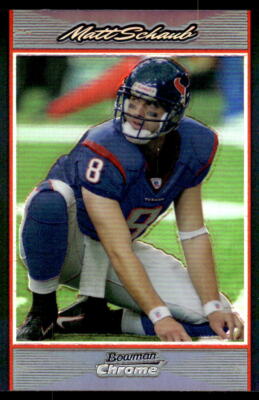 2007 Bowman #2 Matt Schaub FOOTBALL Houston Texans