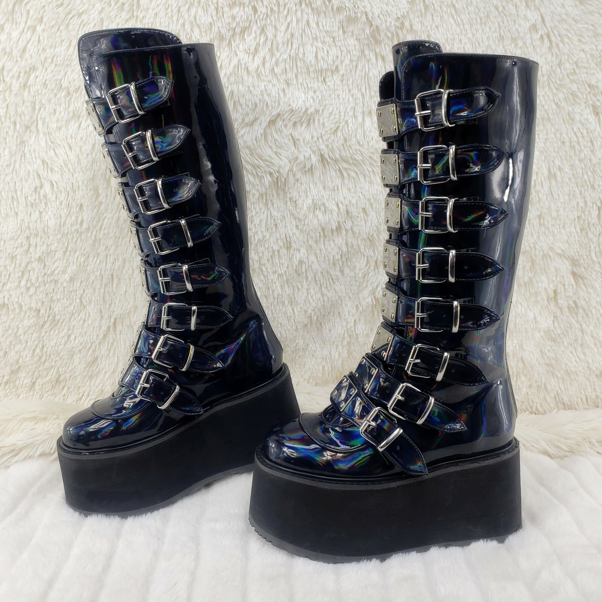 Damned 318 Multi Strap Goth Punk 3.5