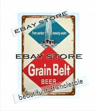 pub bar BREWING drink rustic bars BEER tin sign art deco metal wall art