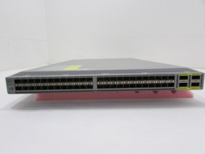 Cisco N6K-C6001-64P Switch, Fixed 48P of 10G SFP+ and 4P QSFP