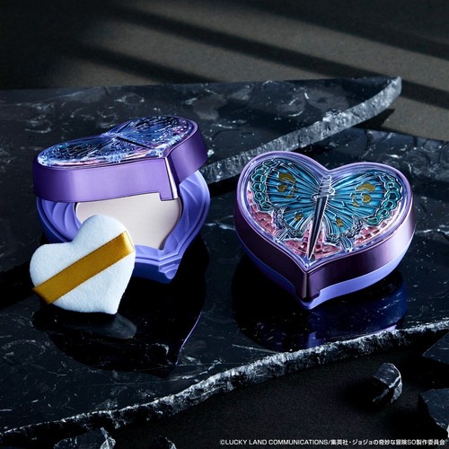 Ichiban Kuji Coffret Prize A JoJo Stone Ocean Jorin Kujo Face Powder L 2.5 inch - Picture 4 of 4