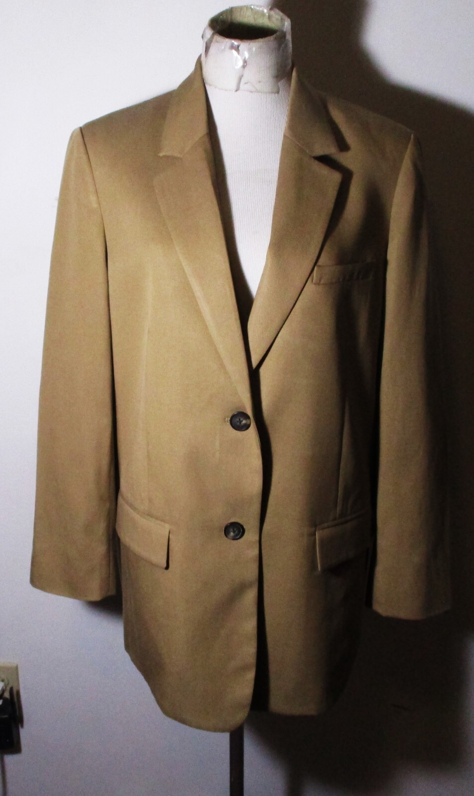 EVERLANE Tan Tencel Lyocell Blazer Jacket Women's Size 12 NWOT