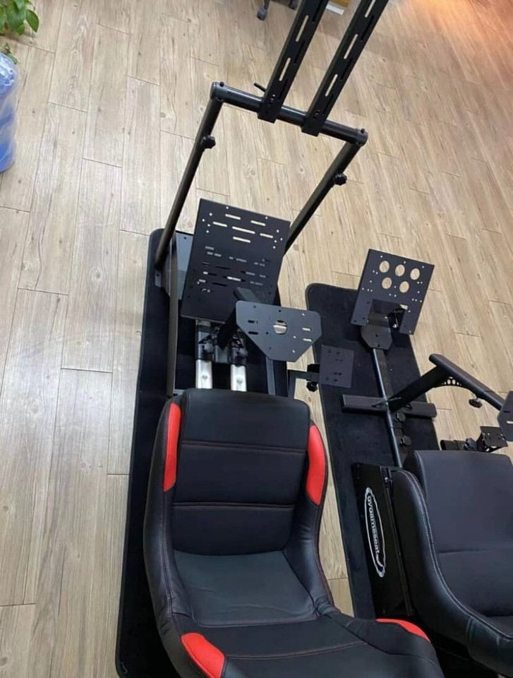 Gaming Sim Rig Simulator Racing Bucket Seat F 1 Car Racing Gaming Chair ...