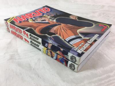NARUTO Vol 1 & 2 English Version, LOOK! Different Covers,Masashi