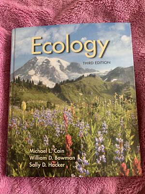 Ecology by Michael L Cain (Hardback, 2014)